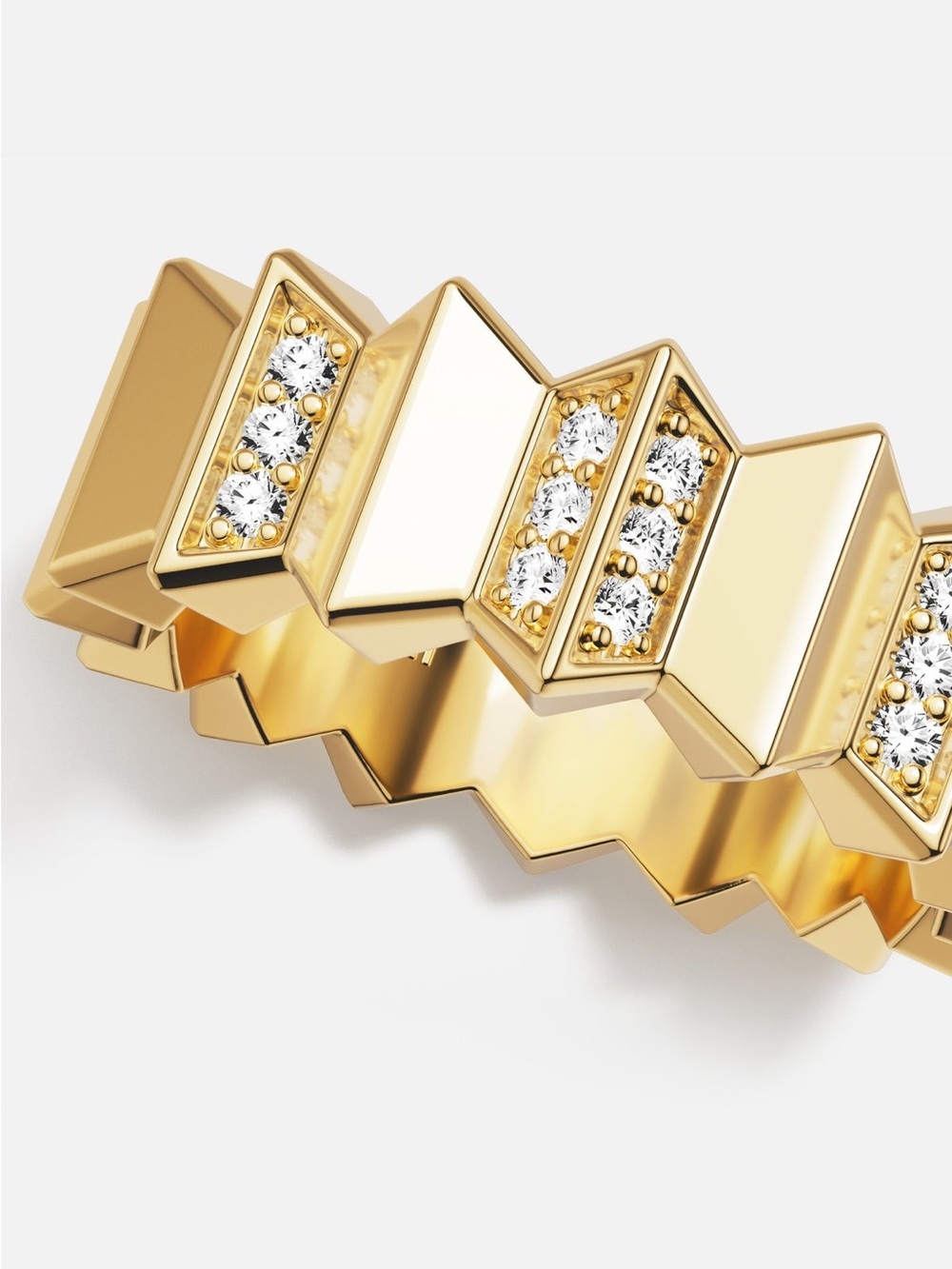 APM Monaco Up and Down Ring